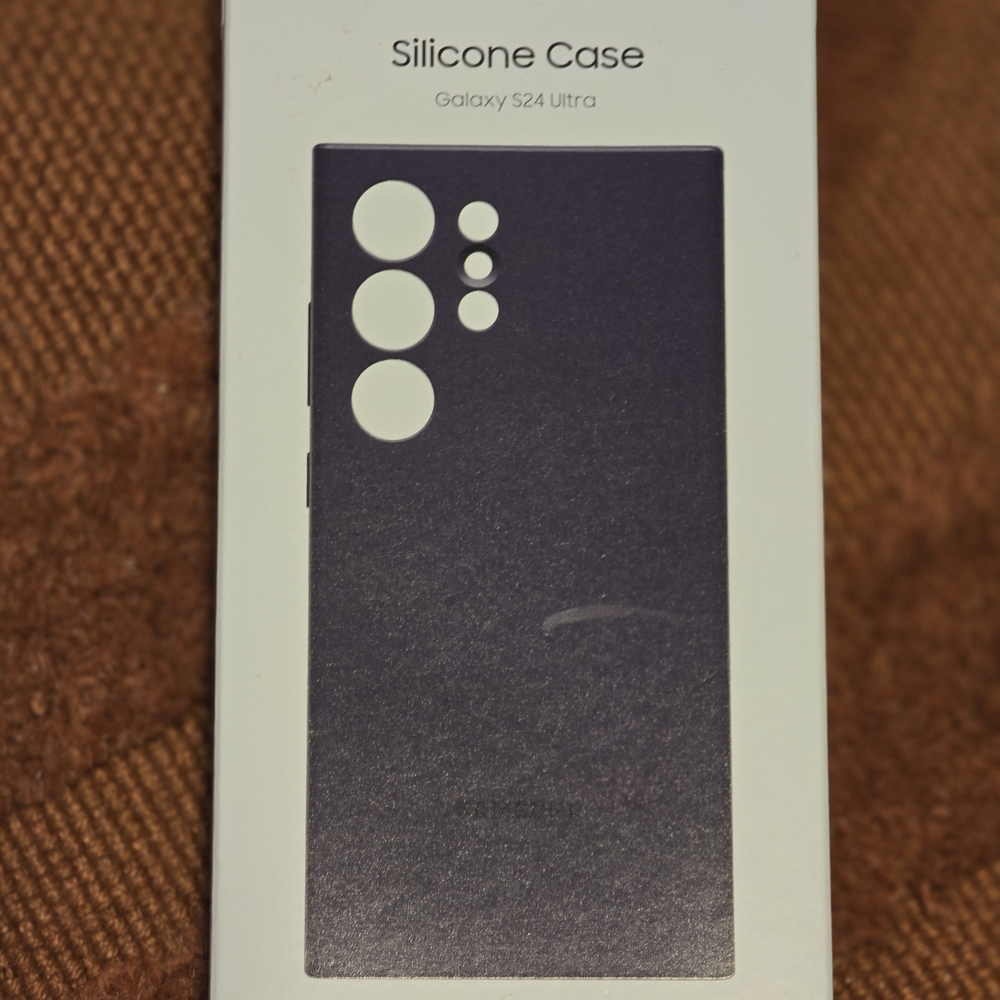 Samsung Silicone Case for Galaxy S24 Ultra